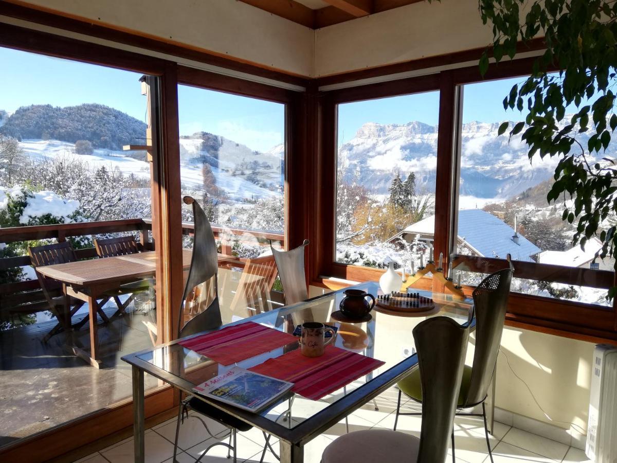 Eco-Logis Mad'In Belledonne Bed and Breakfast Theys Esterno foto